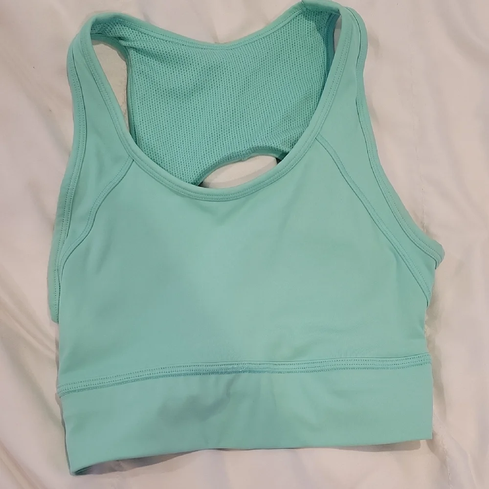 Athleta Women's Mint Green Sports Bra